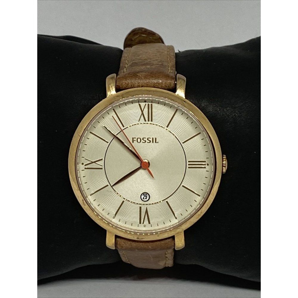 Fossil Jacqueline ES4292 Women's Brown Leather Ana